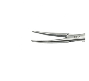 Làm bằng thép và kim loại thay đồ kẹp cong thiết bị y tế đầy đủ phạm vi hemostat kẹp khóa nhíp kẹp đường cong - Product Image 2