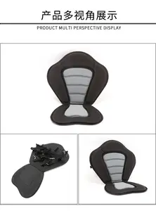 Disponibile Deluxe Soft EVA pieghevole leggero accessori per Kayak per barche cuscino per sedile tascabile con doppio schienale regolabile
