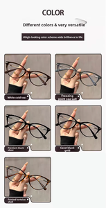 <span class=keywords><strong>Gafas</strong></span> <span class=keywords><strong>de</strong></span> Sol Estilo Coreano <span class=keywords><strong>con</strong></span> Marco <span class=keywords><strong>de</strong></span> Ojo <span class=keywords><strong>de</strong></span> Gato, Fotocromáticas, Anti Luz Azul, Modernas, Versátiles, Unisex - Product Image 6