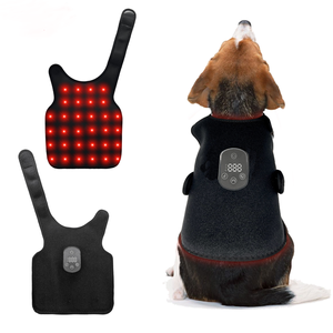 Ceinture de luminothérapie rouge pour animaux de compagnie (chiens, chats) – Soulagement de la <span class=keywords><strong>douleur</strong></span> par LED infrarouges, récupération musculaire et <span class=keywords><strong>articulaire</strong></span>, minuterie réglable, dispositif vétérinaire - Product Image 2