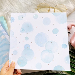 Bloc de recortes de papel de velour de <span class=keywords><strong>Navidad</strong></span>, personalización al por mayor, 24 hojas para álbum de fotos DIY - Product Image 5