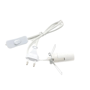 Cable de Alimentación para Lámpara de Sal Eléctrica <span class=keywords><strong>HM</strong></span> EU-303-E14-01-<span class=keywords><strong>7</strong></span> 2A 250V CE C15 AC IEC 10A con Interruptor 303 - Product Image 1