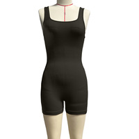 Nouveauté été, short de sport sexy sans couture à fines bretelles, style européen et américain, en Spandex/Nylon, séchage rapide