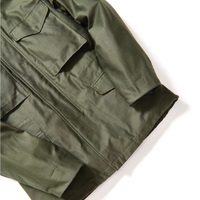 Veste de combat OEM AMY-M65 multifonctionnelle en toile fine, coupe-vent, respirante, imperméable, col montant, logo frontal