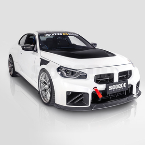 Labbro Anteriore in Fibra di Carbonio Prepreg Stile SOOQOO-V3 per M2 G87 Coupé - Product Image 5