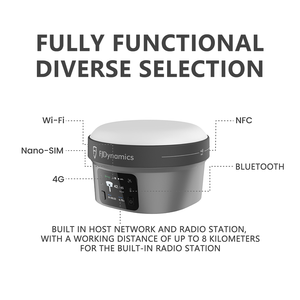 새 버전 GPS RTK GNSS 로버 수신기 FDJ V10i 기본 및 로버 디코딩 필요 없음, 코드 삭제 없음, CORS 사용 가능 - Product Image 2