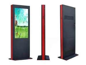 Ngoài trời kỹ thuật số signagesign quảng cáo kiosk kỹ thuật số Totem Màn hình hiển thị tầng thường vụ <span class=keywords><strong>LCD</strong></span> Máy nghe nhạc quảng cáo cho siêu thị - Product Image 4