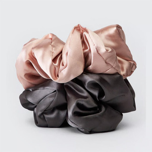 Élastiques à cheveux personnalisés avec logo, élastiques à cheveux en soie de haute qualité, bandeaux en soie de ver à soie, rubans en satin pour cheveux, chouchous en soie - Product Image 4