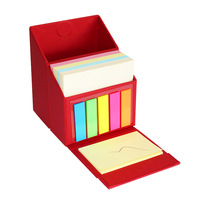 Bloc-notes mémo personnalisé OEM, style et couleur du papier au choix, bloc-notes mémo avec fonction adhésive, support pour stylo