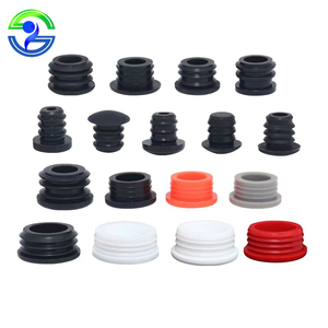 Sanyong nhà máy bán buôn tùy chỉnh Silicone cắm không thấm nước Vòng niêm phong cao su cắm lỗ tròn cao su cắm con dấu - Product Image 2
