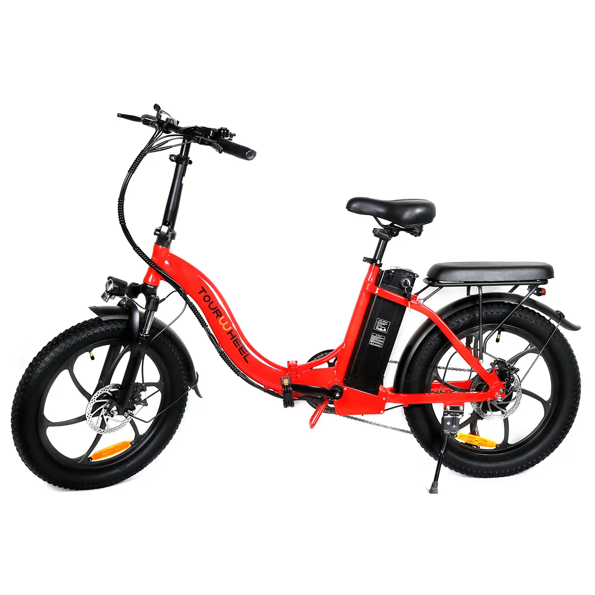 Tourwheel fabricante profissional dobrável bicicleta elétrica 20 polegadas alumínio dobrável bicicleta elétrica para mulheres