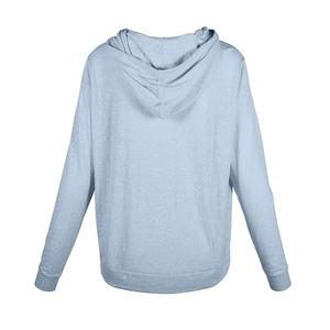 New Style <b>Pattern</b> Front Logo Custom Oversized Hooded <b>Fleece</b> Sweatshirts <b>Women</b> Long Sleeve Winter Autumn Hoodies with Pocket - Product Image 2