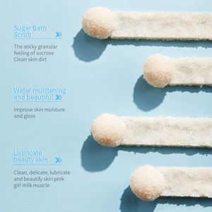 IMAGES - Bolas Exfoliantes Suaves de Leche con Aminoácidos de Alta Calidad, Marca Privada, Crema Hidratante para el Cuidado de la Piel - Product Image 3