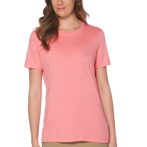 Camisetas casuales de algodón 100% para mujer, tela suave y transpirable, cómoda camiseta básica para el día a día, para el verano, uso diario, estilo relajado. - Product Image 2