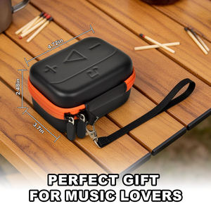 Étui rigide en EVA personnalisé en gros pour enceinte sans fil <span class=keywords><strong>JBL</strong></span> <span class=keywords><strong>Go</strong></span> 4 / <span class=keywords><strong>Go</strong></span> 3 / <span class=keywords><strong>Go</strong></span> 3 Eco avec poche de rangement en maille et sangle de transport - Product Image 6