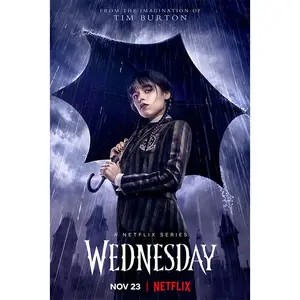 Day Addams Movie poster American Fantasy Comedy TV Drama stampe su tela pittura immagini a parete per camera da letto Art Home Decor