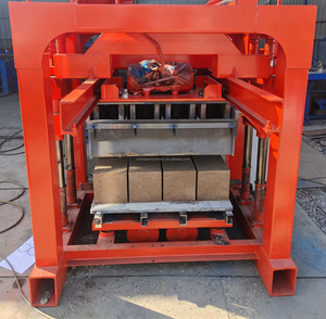 QT4-40 Kleine Fabriek Handmatige Baksteenmachine Cement Betonblokkenmachine - Product Image 1