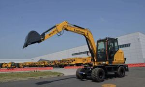 Excavadora de ruedas LiuGong 908F de alta movilidad usada para mantenimiento de carreteras - Product Image 5