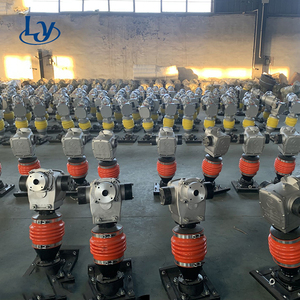 Alat Pemadat Tanah Getar (Earth Tamping Rammer) dengan Motor & Mesin Efisiensi Tinggi 6.5HP 700t/mnt Gaya Benturan 300x280mm Pelat - Product Image 4