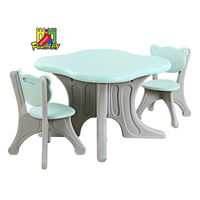 Feelbaby Table d'étude contemporaine ensemble de chaises enfants 10 ensembles 1-10 ans 107 kg capacité 85*22*76cm taille école salon maison