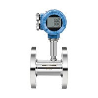 Débitmètre à turbine pour eau, gaz, liquide, gaz naturel, alcool, méthane, haute pression, insertion, affichage numérique, acier inoxydable DN32A