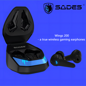 SADES Wings200 BT 5.0 Auto accoppiamento di tipo C auricolari immersivi Audio In-Ear a bassa latenza auricolari Wireless Tws da gioco - Product Image 4