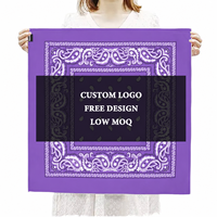 Bandana en soie personnalisée avec photo, fabricant OEM, foulard bandana, impression personnalisée, marque privée, vente en gros, fournisseur de haute qualité B2B