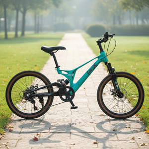 Vélo de montagne MTBGO 21 vitesses, pour enfants de 2 à 7 ans, nouveau design, en alliage de magnésium, 20/22 pouces, freins à disque, pour garçons, sport, extérieur, pédalage - Product Image 1