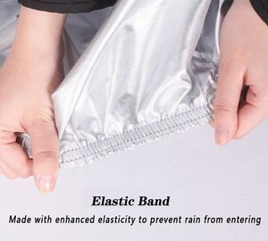 Ensemble de vélo de transport étanche Fluorescent housse de pneu de pluie robuste pour vélo électrique moto résistant au soleil - Product Image 2