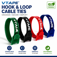 Vente en gros de ruban auto-adhésif double face en polyester/nylon de haute qualité pour sacs et chaussures
