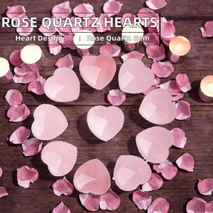 Cristales de <span class=keywords><strong>Cuarzo</strong></span> <span class=keywords><strong>Rosa</strong></span> Natural en Forma de Corazón, Gemas de <span class=keywords><strong>Cuarzo</strong></span> Pulido para Reiki, Regalo <span class=keywords><strong>Rosa</strong></span> con Temática de Amor para el Día de San Valentín para Mamá - Product Image 2