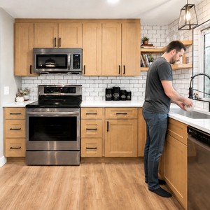 RTA Kitchen Cabinets | USA Warehouse & Vietnam Factory Supply Wholesale Kitchen Cabinet Manufacturer Cabinets for <b>Builders</b> - Product Image 1