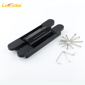 34x246mm 120kg 3d <b>Adjustable</b> Concealed Door Hinges-heavy Duty Zinc Design for Kitchen Living Room Modern Style Bld-c01 3d Door - Product Image 4