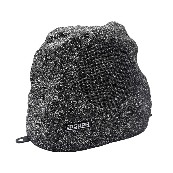 DSPPA DSP647 15W 5inch Audio Rock Shaped Outdoor Speaker for Patio Yard