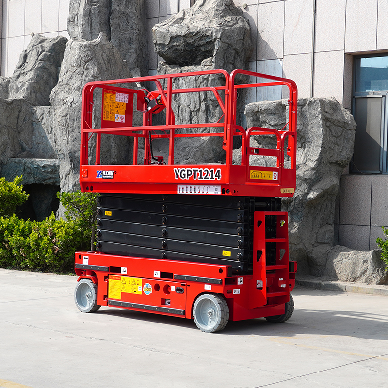 4x4 Scissor Lift for Telecommunication Towers - 22ft Working Height