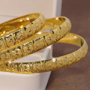 18K vàng-mạ có thể mở ra đồng thời trang Bangle ethiopian đồ trang sức cho phụ nữ hàng ngày quà tặng cho saudi arabia Trung Đông thống nhất Arab - Product Image 2