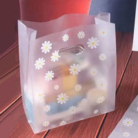 100 pièces jusqu'à commande 20x30cm sac en plastique PE trou perforé sacs à gousset latéraux semi-transparent givré Surface Doggy sacs pour l'épicerie