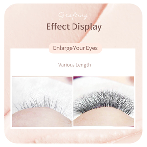 NAGARAKU new auto fans ciglia easy fanning lashes auto floracion mega fan Russian volume two-tone lashes make up cilia - Product Image 5