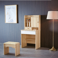 Commode de maquillage personnalisable de haute qualité, armoire moderne en bois pour chambre à coucher avec tiroirs