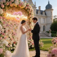 Neonawall Enseigne néon personnalisée OEM ODM Move As One, enseigne néon LED, décoration murale pour la maison, mariage, fête, studio, anniversaire, cadeaux de fêtes