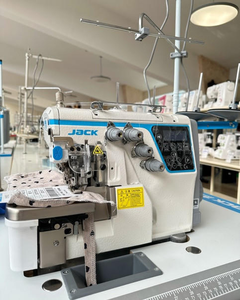 Secondhand Jack C6 Computer Overlock Sewing <strong>Machine</strong> 6 Thread <strong>Circular</strong> Sewing <strong>Machine</strong> Sewing Sportswear <strong>Knitted</strong> Fabrics - Product Image 2