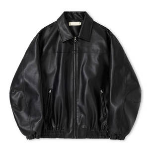 جودة عالية عارضة الشارع الهيب هوب سترة جلدية الرجل سترة جلدية مقاومة للرياح للرجال أنيقة - Product Image 2