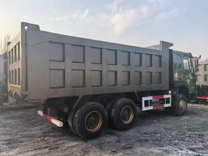 Sinotruk HOWO รถบรรทุกเหมือง371HP 30ตัน20ลูกบาศก์6X4มือสองรถดัมพ์ - Product Image 3