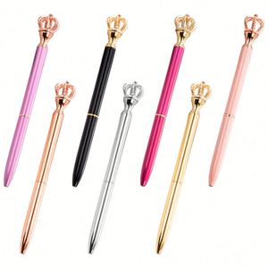 Stylos à bille de luxe magnifiques et très demandés, en métal, design élégant, avec logo personnalisé - Product Image 1