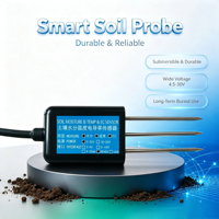 Sonda de Suelo Resistente a la Corrosión RS485 ModBus RTU IP68 Sumergible para IoT Agrícola e Irrigación Automática