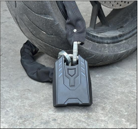 Antivol pliable en acier robuste avec code à combinaison pour vélos électriques, VTT et vélos pliants