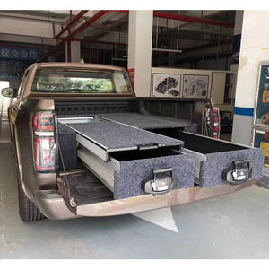 Sistema de Cajones de Almacenamiento Retráctiles Universales para Camionetas, Impermeables y Personalizados al por Mayor, con Función de Bloqueo para <span class=keywords><strong>Dodge</strong></span> Ram1500 - Product Image 1
