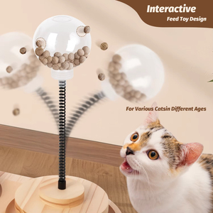 Arranhador de Gato Moderno em Madeira, Brinquedo Interativo de Atividade, Treinamento de Escalada em Sisal Natural para Gatos de Interior - Product Image 2