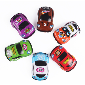 Nouvelle conception, vente en gros, jouet de voiture en PVC à tirer en arrière, jouet de voiture miniature, voiture de course, jouets de voiture en plastique bon marché - Product Image 2