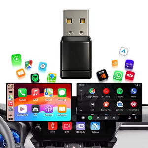 Adaptor Mini Portabel 2-in-1 Wireless Apple CarPlay & Android Auto untuk iPhone & Sistem Operasi Android - Product Image 1